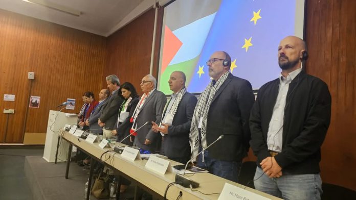 The European Alliance for Supporting Palestinian Prisoners holds its ninth conference in Brussels